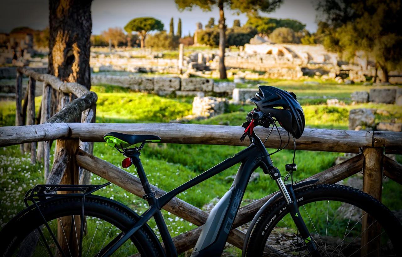 Villa Claudianna Bed & Bike Paestum Kültér fotó