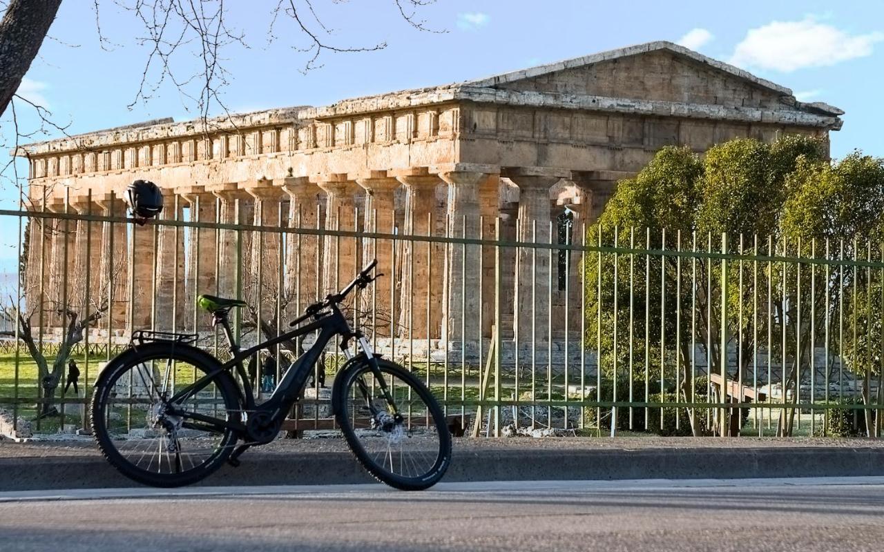 Villa Claudianna Bed & Bike Paestum Kültér fotó
